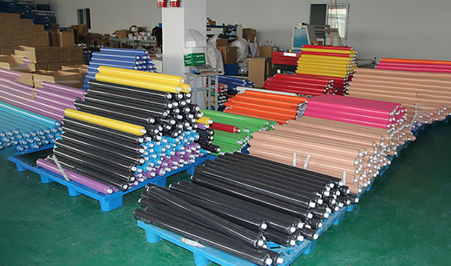 Finished kinesiology tape rolls packaging line for OEM cutting