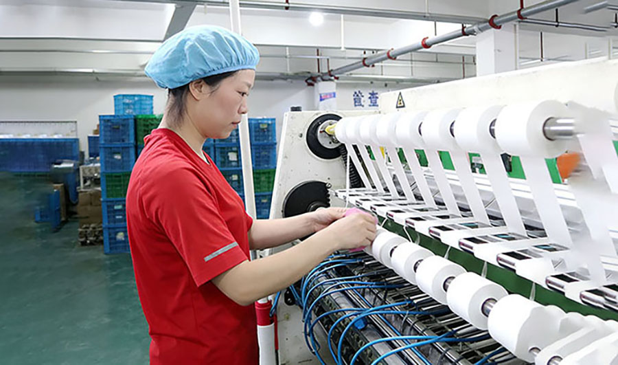 Onlywell-kinesiology-tape-production-line